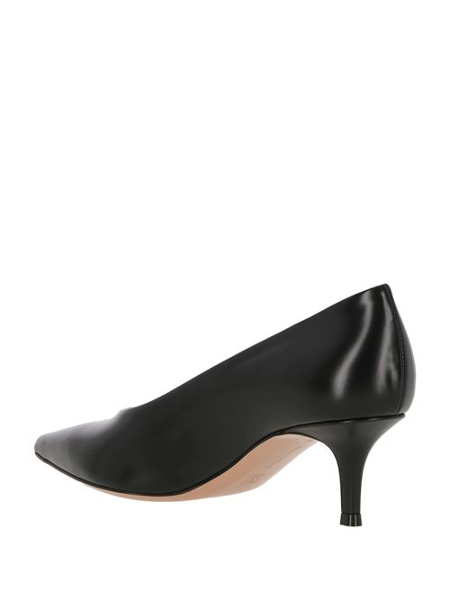 Black calf leather pump GIANVITO ROSSI | G2227355RICTOKNERO